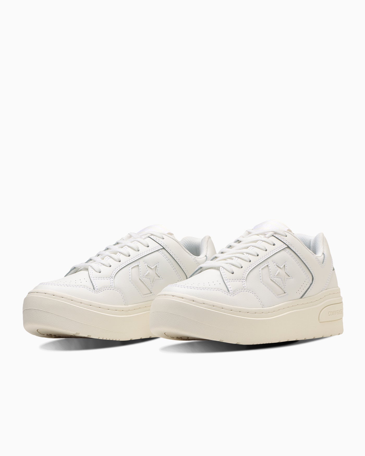 (Women) Converse Weapon Platforms Ox White/Cream 34201830