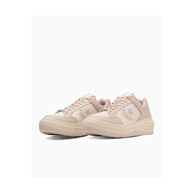 (W) Converse Weapon Platforms Ox White Sneakers Off-White/Cream