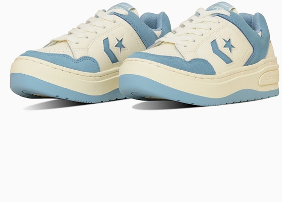 (Women) Converse Weapon Platforms Speed Oxford White/Blue 34202190 Buy (Women) Converse Weapon Platforms Speed Oxford White/Blue 34202190