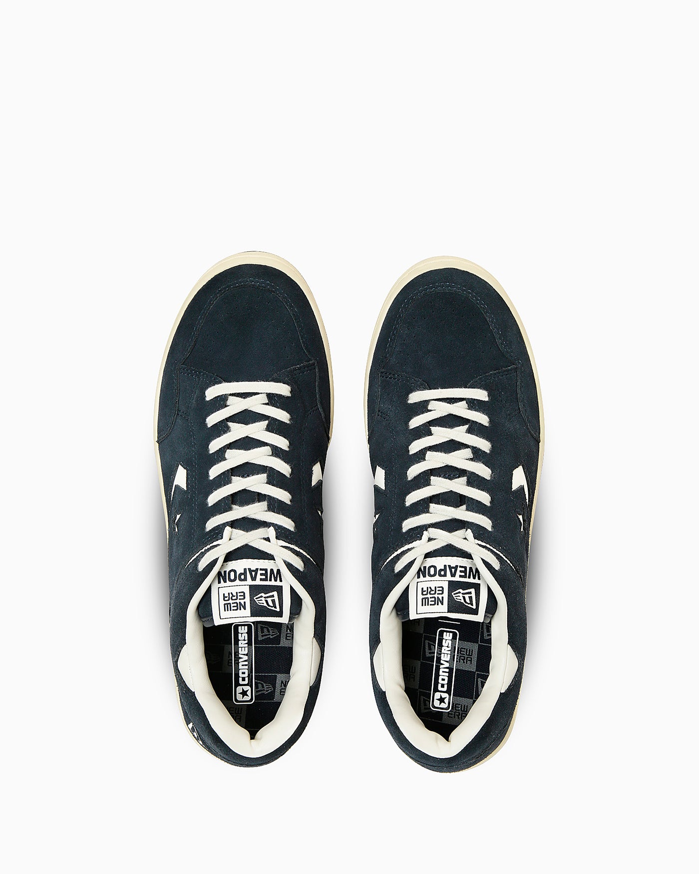 Converse Weapon Suede OX Low-Top Sneakers/NE Navy/White 圖 3