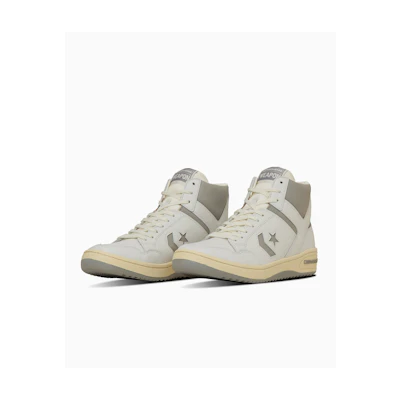 Converse Weapon Vintage High-Top Sneakers Off White/Vintage Gray