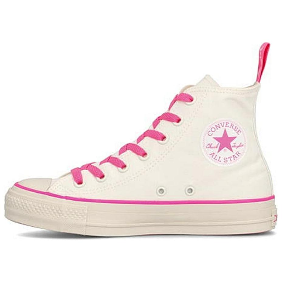 Purchase 匡威 All Star R X-GIRL 高筒舒适防滑帆布鞋 女款 白粉色