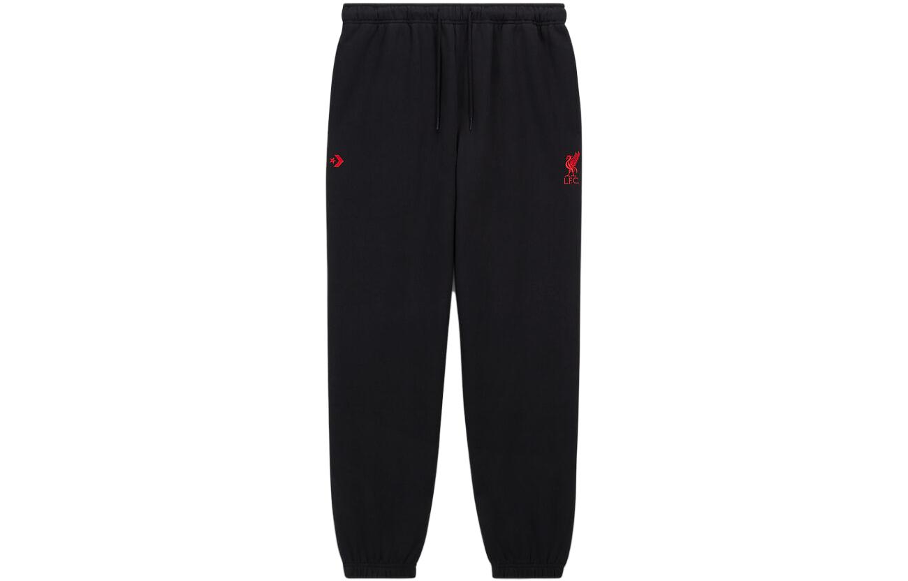 (Women) Converse x LFC Knit Loose-Fit Jogger Pants Black 10026266-A01