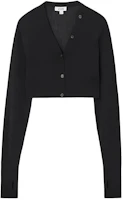 (Women) COS Black V-Neck Short Cardigan Long-Sleeve Knit Sweater 1228237001 (Women) COS Black V-Neck Short Cardigan Long-Sleeve Knit Sweater 1228237001