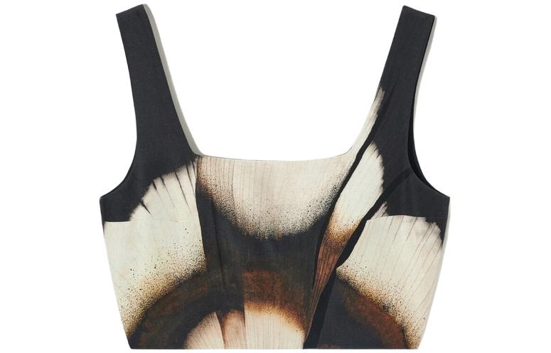 (Women) COS Doherty Collaboration Fitted Retro Square Neck Tank Top Women’s Black 1186218001