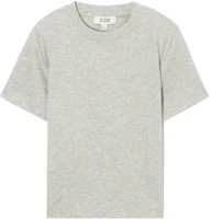 (Women) COS Grey Crewneck Short Sleeve T-Shirt 960679064 (Women) COS Grey Crewneck Short Sleeve T-Shirt 960679064