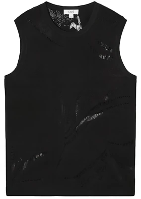 (Women) COS Relaxed Fit Sleeveless Tank Top Black 1158477001 Buy (Women) COS Relaxed Fit Sleeveless Tank Top Black 1158477001