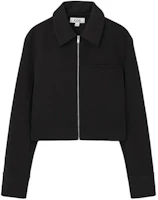 (Women) COS Short Zip-Up Jacket Black 1217879001 (Women) COS Short Zip-Up Jacket Black 1217879001