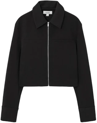 (Women) COS Short Zip-Up Jacket Black 1217879001 Buy (Women) COS Short Zip-Up Jacket Black 1217879001