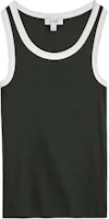 (Women) COS Slim Fit Color-Block Ribbed Sleeveless Tank Top 1326259008 (Women) COS Slim Fit Color-Block Ribbed Sleeveless Tank Top 1326259008