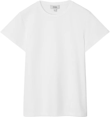 (Women) COS Slim Fit Plain Knit Short Sleeve T-Shirt - White 1238168001 Buy (Women) COS Slim Fit Plain Knit Short Sleeve T-Shirt - White 1238168001
