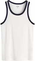 (Women) COS Slim Ribbed Scoop Neck Tank Top - Minimalist & Comfortable 888940081 (Women) COS Slim Ribbed Scoop Neck Tank Top - Minimalist & Comfortable 888940081