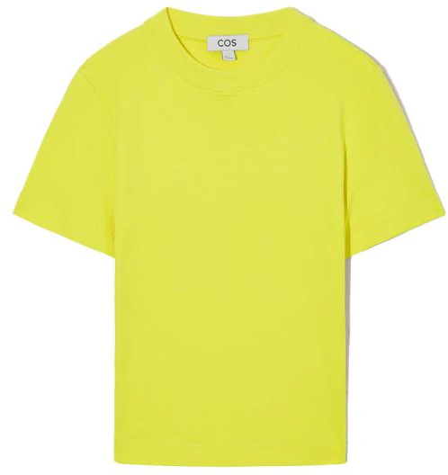 women-cos-yellow-crew-neck-short-sleeve-t-shirt-960679072