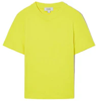 (Women) COS Yellow Crew Neck Short Sleeve T-Shirt 960679072 (Women) COS Yellow Crew Neck Short Sleeve T-Shirt 960679072