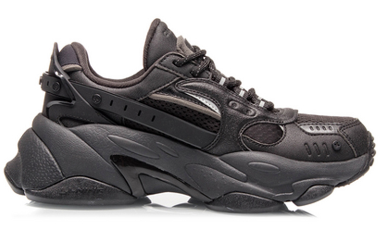 (W) Li-Ning Countflow Alien Silk Road MiYuSiLu Dunhuang Museum 'Black' 圖 2