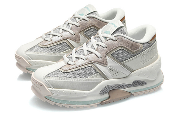 (W) Li-Ning Countflow Alien Dunhuang Museum 'White Grey' 圖 3