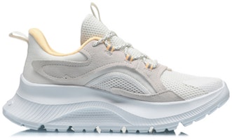 (W) 李宁 Countflow Fei羽 x 敦煌博物馆 '白光灰黄' AGLQ184-3 Order (W) 李宁 Countflow Fei羽 x 敦煌博物馆 '白光灰黄' AGLQ184-3