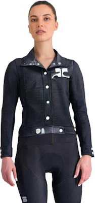 (W) Courrèges 黑色修身短款长袖夹克. PERCBL005VY00149999 Cheap (W) Courrèges 黑色修身短款长袖夹克. PERCBL005VY00149999