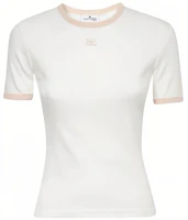 (Women) Courrèges COURREGES Crew Neck Short Sleeve T-Shirt. 223JTS017JS0070B086 (Women) Courrèges COURREGES Crew Neck Short Sleeve T-Shirt. 223JTS017JS0070B086
