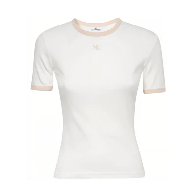 (Women) Courrèges COURREGES Crew Neck Short Sleeve T-Shirt. 223JTS017JS0070B086