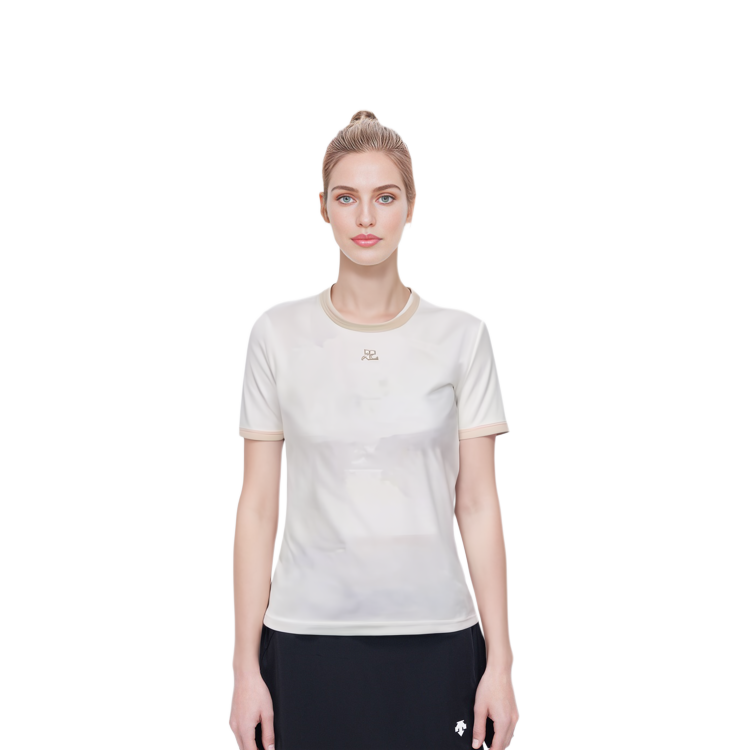 Lookbook (W) Courrèges COURREGES 圆领短袖T恤衫. 223JTS017JS0070B086