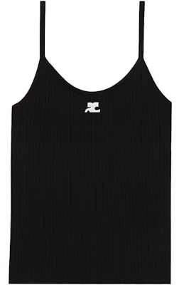 (W) Courrèges COURREGES 黑色针织坦克背心 - 美式无袖上衣 PERMDE012FI00019999 Order (W) Courrèges COURREGES 黑色针织坦克背心 - 美式无袖上衣 PERMDE012FI00019999