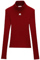 (Women) Courrèges COURREGES Long Sleeve Turtleneck Knit Sweater PERMPU022FI00014034 (Women) Courrèges COURREGES Long Sleeve Turtleneck Knit Sweater PERMPU022FI00014034