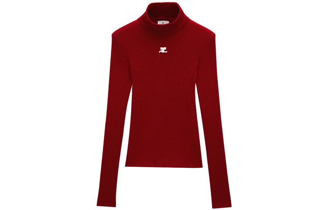 Order (W) Courrèges 长袖高领针织毛衣 PERMPU022FI00014034