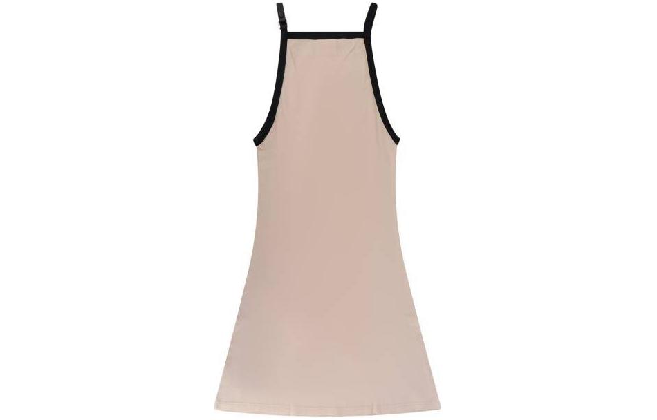 Lookbook (W) Courrèges 粉色拼接Logo中長吊帶裙 124JR0364JS0070B093