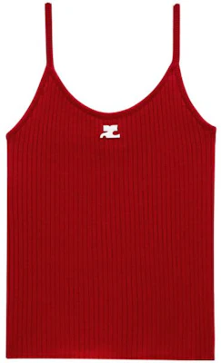 (W) Courrèges 红色极简主义背心 PERMDE012FI00014034 Buy (W) Courrèges 红色极简主义背心 PERMDE012FI00014034