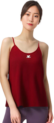 (W) Courrèges 红色极简主义背心 PERMDE012FI00014034 Sizing (W) Courrèges 红色极简主义背心 PERMDE012FI00014034