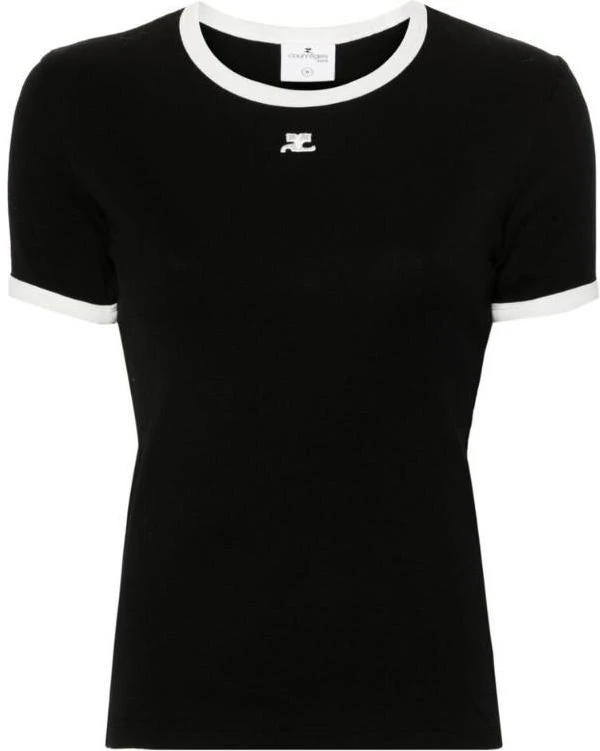 women-courreges-courreges-slim-fit-crew-neck-short-sleeve-t-shirt-black-vesjts-017-js-00709901