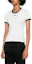 Purchase (W) Courrèges 修身版型圓領短袖T恤 白色附標誌補丁 VESJTS017JS0070-WHITE