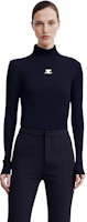 Details for (W) Courrèges COURREGES 純色高領修身針織毛衣 PERMPU022FI00019999