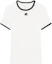 Order (W) Courrèges COURREGES 白色拼色圆领短袖T恤 PERJTS017JS00700098