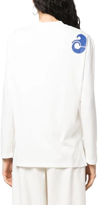 (W) Courrèges 白色字母鏤空長袖圓領T恤 123JBD037JS0071-0001 Shop (W) Courrèges 白色字母鏤空長袖圓領T恤 123JBD037JS0071-0001