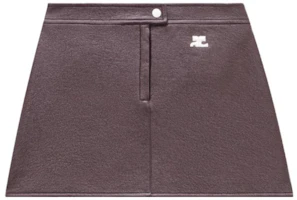 (Women) Courrèges COURREGES FW23 Reedition Vinyl Mini Leather Skirt Casual Red Skirt PERCJU001VY00144010 (Women) Courrèges COURREGES FW23 Reedition Vinyl Mini Leather Skirt Casual Red Skirt PERCJU001VY00144010