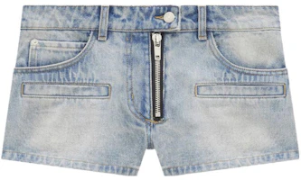 (Women) Courrèges COURREGES High-Waisted Denim Shorts Women’s Jean Blue 123DSH015DE00167011 (Women) Courrèges COURREGES High-Waisted Denim Shorts Women’s Jean Blue 123DSH015DE00167011