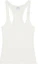 Buy (W) Courrèges COURREGES 女士白色Logo無袖圓領坦克背心 125JDE123JS0194-0001