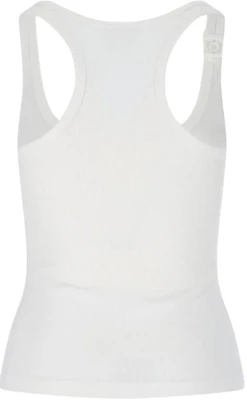 (W) Courrèges COURREGES 女士白色Logo無袖圓領坦克背心 125JDE123JS0194-0001 Lookbook (W) Courrèges COURREGES 女士白色Logo無袖圓領坦克背心 125JDE123JS0194-0001
