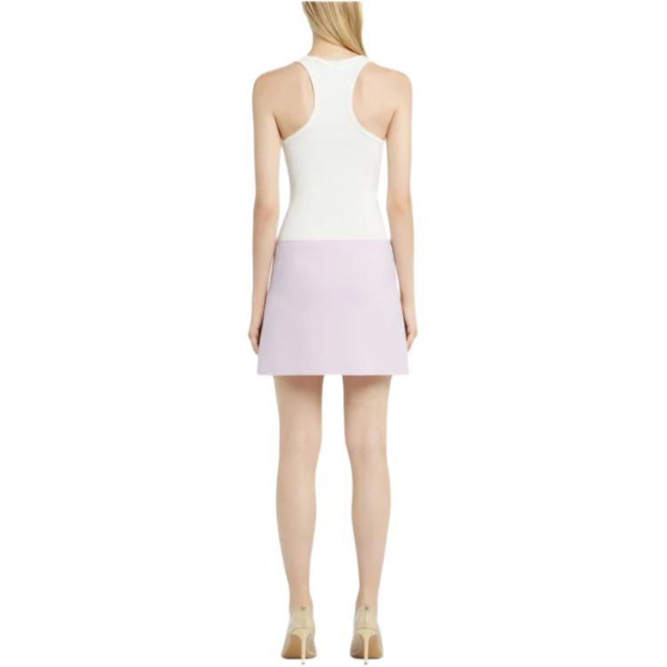 Details for (W) Courrèges COURREGES 女士白色Logo無袖圓領坦克背心 125JDE123JS0194-0001