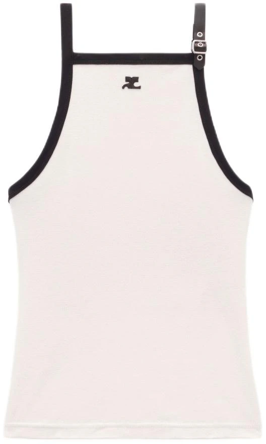 women-courreges-courreges-ss-24-buckle-contrast-tank-top-cotton-lime-stone-fashion-124-jde-067-js-0070-b093