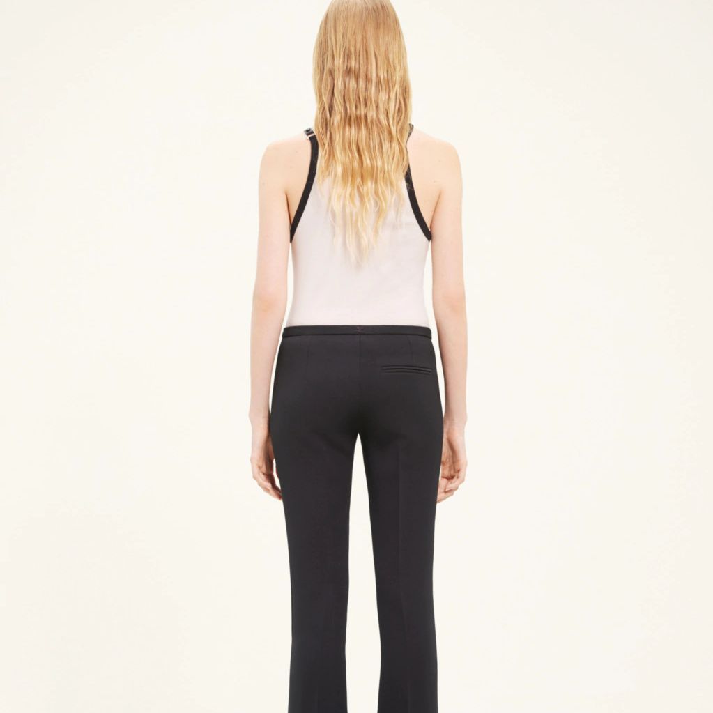 Shop (W) Courrèges SS24搭扣对比无袖上衣 棉质青柠石 时尚 124JDE067JS0070B093