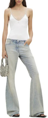 (W) Courrèges SS24 拼色V領背心 白色/傳統白 224JDE075JS0070B131 Lookbook (W) Courrèges SS24 拼色V領背心 白色/傳統白 224JDE075JS0070B131