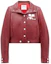 Order (W) COURRÈGES Reedition 复刻红色亮面夹克 时尚外套 PERCBL005VY00144034