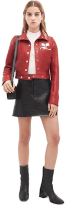 (W) COURRÈGES Reedition 复刻红色亮面夹克 时尚外套 PERCBL005VY00144034 Lookbook (W) COURRÈGES Reedition 复刻红色亮面夹克 时尚外套 PERCBL005VY00144034