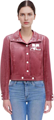 (W) COURRÈGES Reedition 复刻红色亮面夹克 时尚外套 PERCBL005VY00144034 Details for (W) COURRÈGES Reedition 复刻红色亮面夹克 时尚外套 PERCBL005VY00144034