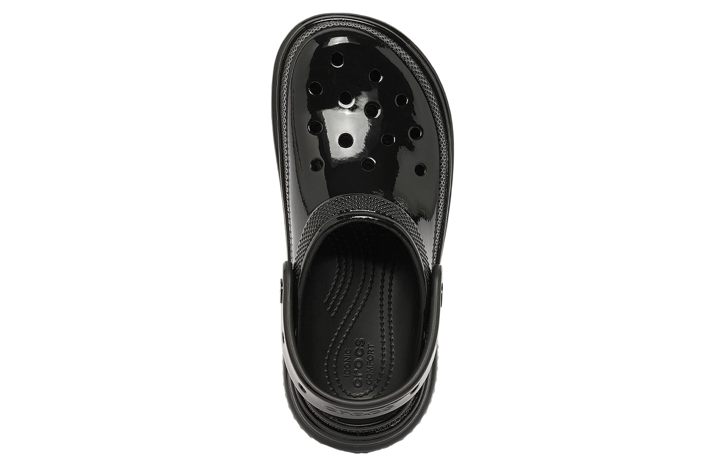 Shop Crocs卡樂齊 舒適休閒 輕便耐磨 洞洞鞋 女款 黑色