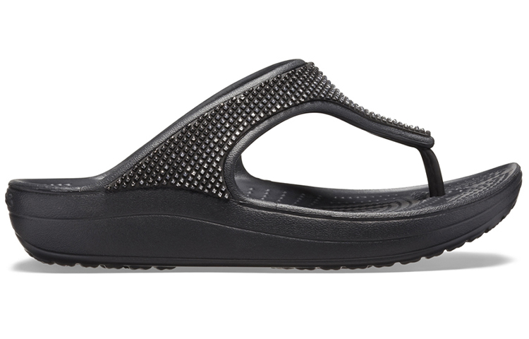 (W) Crocs 'Black with Sparkling Gems' 圖 2