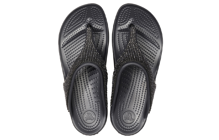 Purchase (W) Crocs ''Nero con Gemme Brillanti'' 205743-0FE